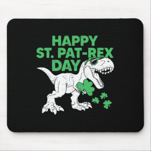 Tapis De Souris Chemise Jour St Pat Rex Chemise St Patricks Dinosa