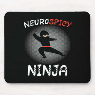 Tapis De Souris Chemise Neurospicy Ninja Autism Pour Enfants Neuro
