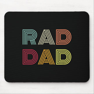 Tapis De Souris Chemise Rétro Rad Papa Hommes Fête des Pères Vinta