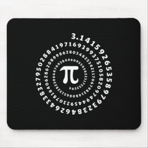 Tapis De Souris Chemise Spirale Pi Jour Math Lover