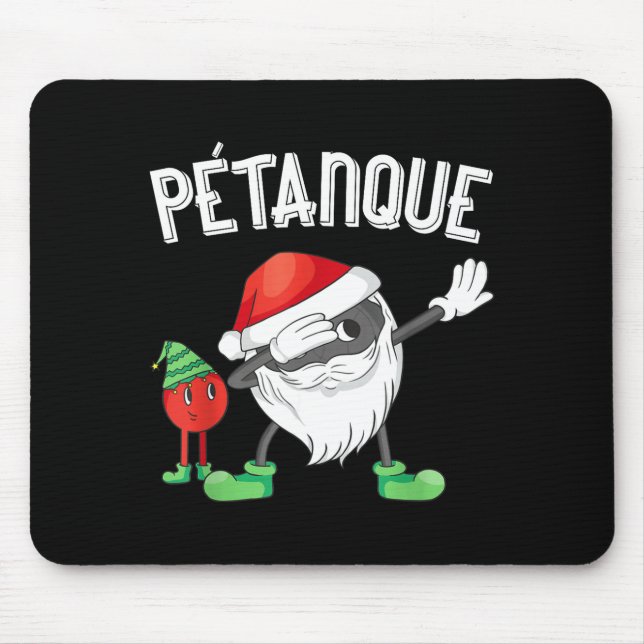Tapis De Souris Cher Père Noël C'est La Faute De Mes Collègues Drô (Devant)
