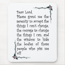 Cher Seigneur mousepad