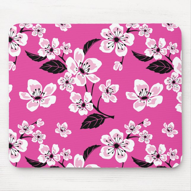 TAPIS DE SOURIS CHERRY BLOSSOM - SAKURA (PINK) (Devant)