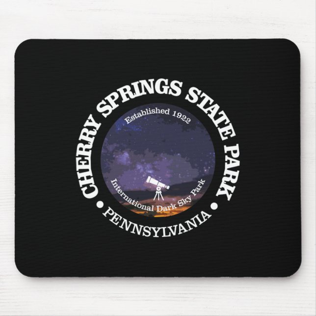 Tapis De Souris Cherry Springs State Park Shirt Funny Hiking 1922  (Devant)