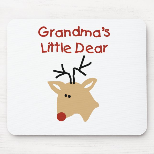 Tapis De Souris Chers tee-shirts et cadeaux de grand-mère (Devant)