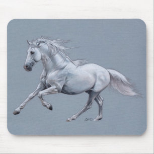 Tapis De Souris Cheval blanc Mousepad