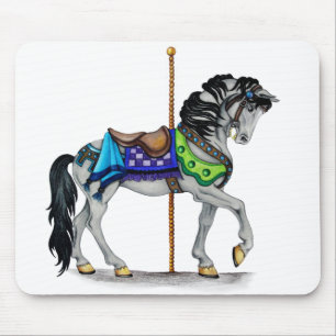 Tapis De Souris Cheval de carrousel