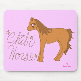 Tapis De Souris Cheval de Chibi