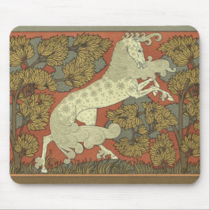 Tapis De Souris Cheval de danse Art Nouveau
