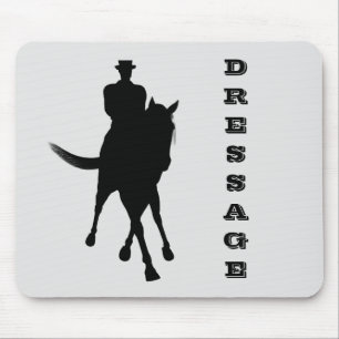 Tapis De Souris Cheval De Dressage Et Rider