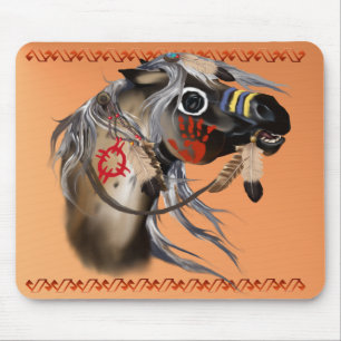Tapis De Souris Cheval de guerre Mousepad