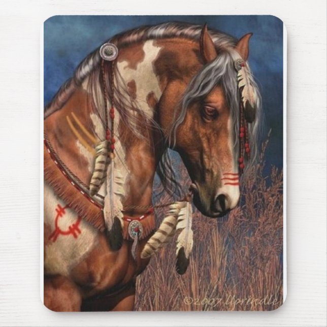 Tapis De Souris Cheval d'Indean (Devant)