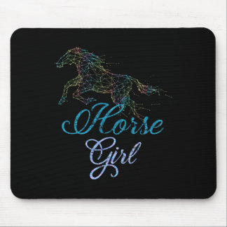Tapis De Souris Cheval Equestre équitation Cheval Filles Femmes Ca