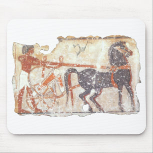 Tapis De Souris Cheval et Chariot