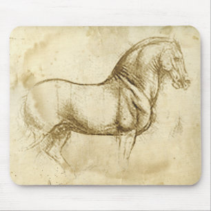 Tapis De Souris Cheval Leonardo DaVinci