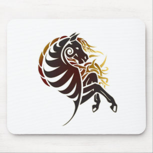 Tapis De Souris Cheval tribal Mousepad