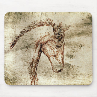 Tapis De Souris Cheval vif