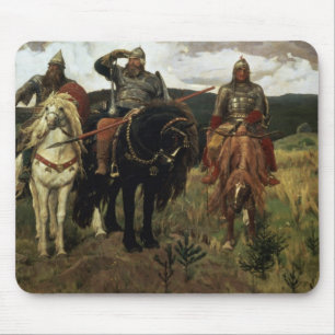 Tapis De Souris Chevaliers de guerrier, 1881-98