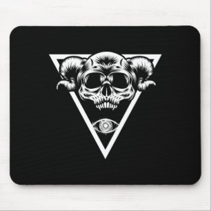 Tapis De Souris Chèvre satanique masculine Satan Diable Démon Diab