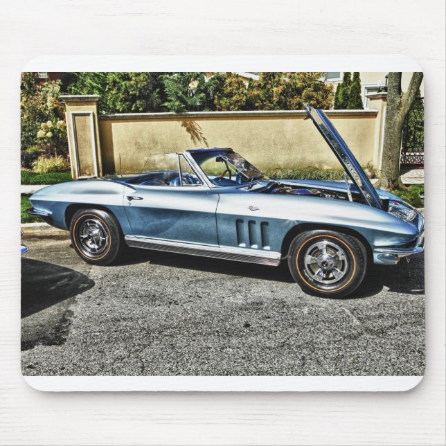 Tapis De Souris Chevrolet Corvette 1966 (Devant)