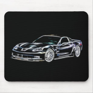 Tapis De Souris Chevrolet Corvette Mousepad