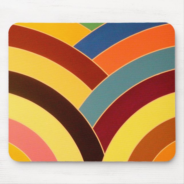 Tapis De Souris chevron chic et design (Devant)