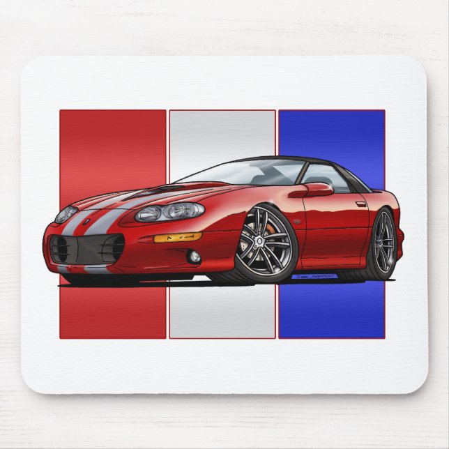 Tapis De Souris Chevy 2002 Camaro solides solubles (Devant)