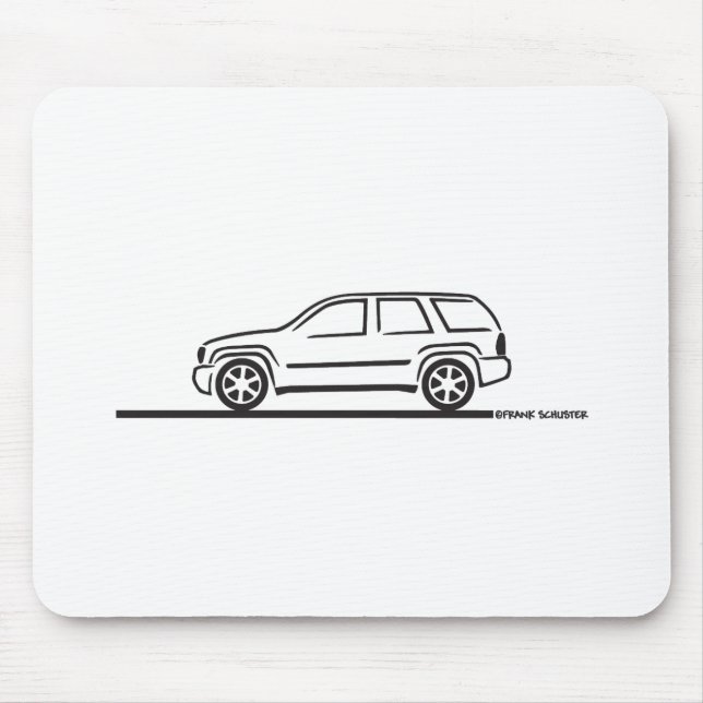 Tapis De Souris Chevy Trailblazer SS 2009 (Devant)