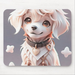 Tapis De Souris Chibi Golden Retriever Puppy