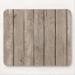 Tapis De Souris Chic Faux Bois rustique