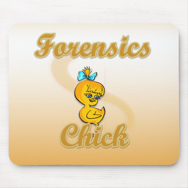 Tapis De Souris Chic forensique (Devant)