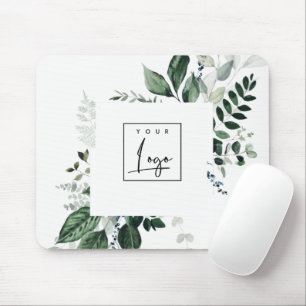 Tapis De Souris Chic moderne vert feuillu Tropical Foliage Fern Lo