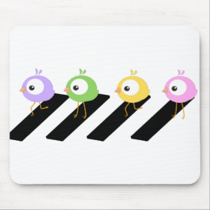 Tapis De Souris Chick Crossing Beatles Abbey Road style mousepad