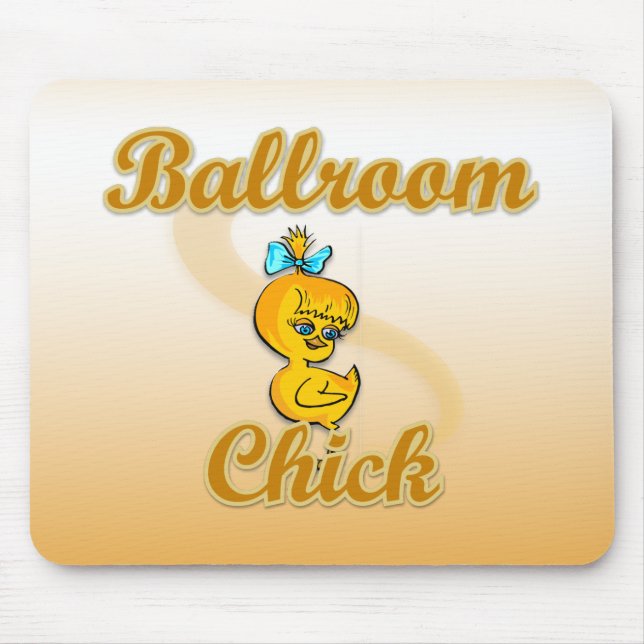 Tapis De Souris Chick de salle de bain (Devant)