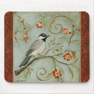 Tapis De Souris Chickadee de chanson de matin par Kate McRostie