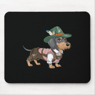 Tapis De Souris Chien allemand Dachshund Bavarian Weiner Saucisse