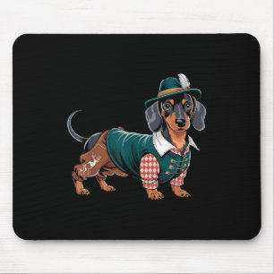 Tapis De Souris Chien allemand Dachshund Bavarian Weiner Saucisse