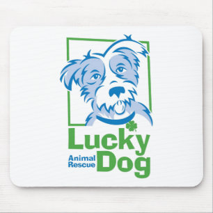 Tapis De Souris Chien chanceux Mousepad