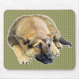 Tapis De Souris Chien Chien Chien Chien Allemand Chien Chien Chien