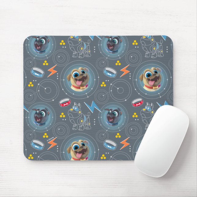 Tapis De Souris Chien Chien Pal | Gears for Adventure Motif (Avec souris)