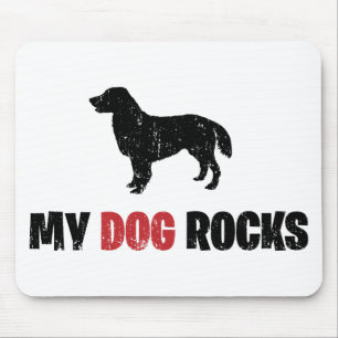 Tapis De Souris Chien d'arrêt Plat-Enduit