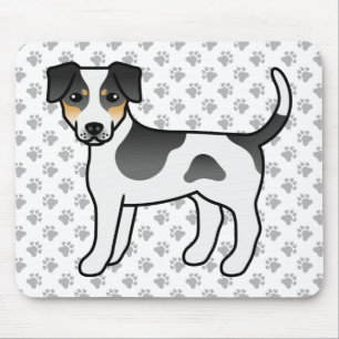 Tapis De Souris Chien de ferme danois-suédois tricolore Chien de d