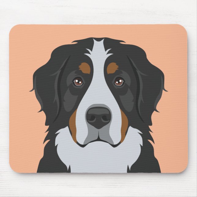 Tapis De Souris Chien de montagne de Bernese (Devant)