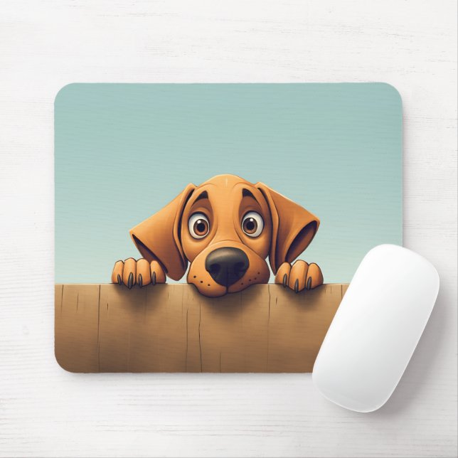 Tapis De Souris Chien de Rhodesian Ridgeback (Avec souris)