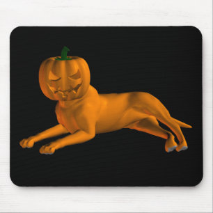 Tapis De Souris Chien d'Halloween