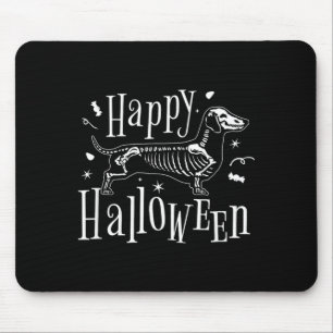 Tapis De Souris Chien Joyeux Halloween - T-Shirt Drôle d'Halloween