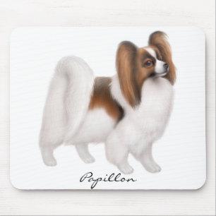 Tapis De Souris Chien Mousepad de Papillon