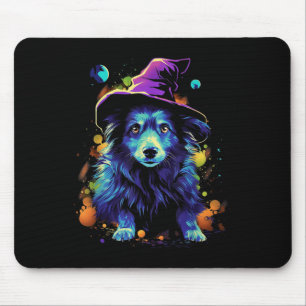 Tapis De Souris Chiens de Halloween Westi Promenade de chiens de H