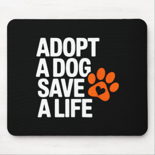 Tapis De Souris Chiens de sauvetage d'animaux de compagnie vintage