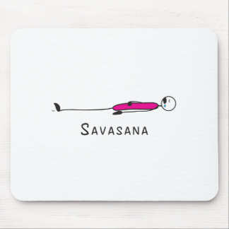 Tapis De Souris Chiffre mignon de bâton de yoga